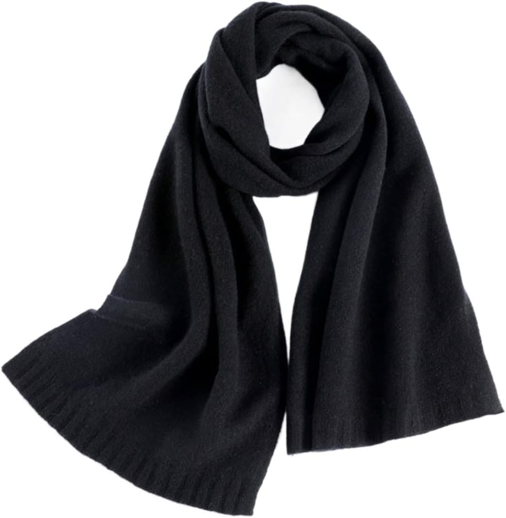 Scarf Shawl Scarves Wraps Winter Scarf Warm Scarves Lady Shawls and Wraps Thick Warm Female (Color : OneColor, Size : 160 * 32cm)