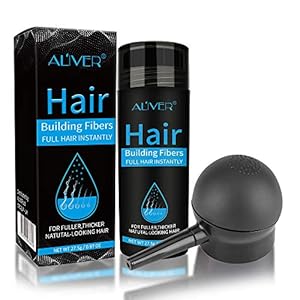 Hair Building Fibers, Thinning Hair, Haarstyling voor Instantly Concealing Bald Spots,