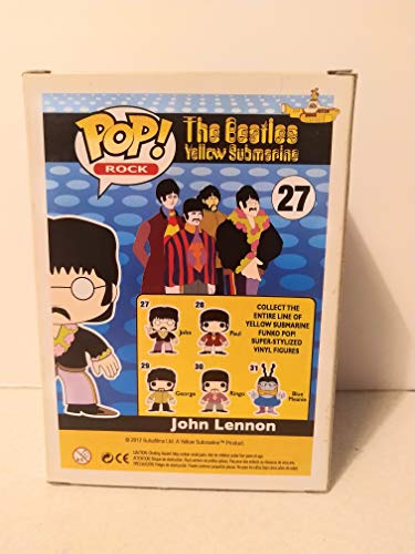 Funko 2697 POP Vinyl The Beatles John Lennon Rocks Figure - Les Beatles, Paul McCartney, John Lennon, RIngo Starr, George Harrison Funko 2697 POP Vinyl The Beatles John Lennon Rocks Figure – Image 3