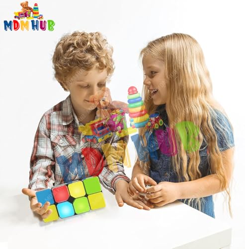 Image of FILP Slide Board Game with 4 Modes, Interactive Colour Puzzle Toy, Educational Brain Teaser for Ages 6-12 (Flip Slide)