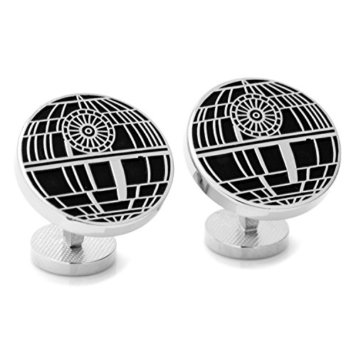 Star Wars Recessed Matte Death Star Cufflinks3