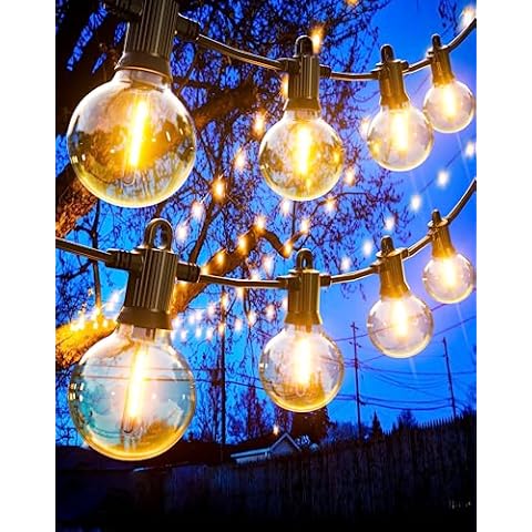 ZUSKE 30M Festoon String Lights with Bulbs Cover