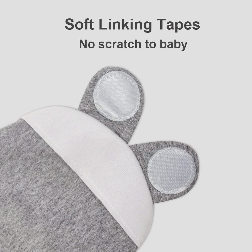Manta de Muselina para bebé Respetuosa con la Piel, Acogedora Manta para Niños de 3 a 6 Meses, Tamaño M de 2 Piezas (M Size)