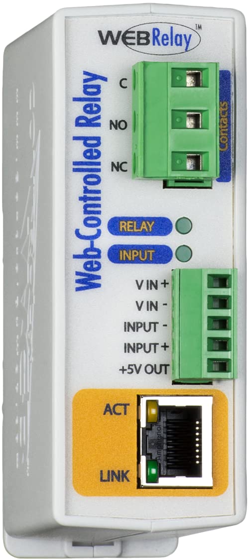 Relay Remote Accessible Relay and Digital Input Module (POE