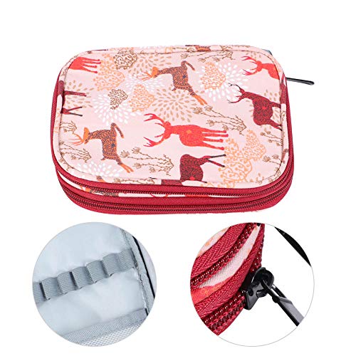 Image of Crochet Hook , Fashion Cute Sewing Tool Accessories for Sweater Crochet for Storage Bag for Yarn Ball for Knitting Enthusiast(Short Crochet Bag)