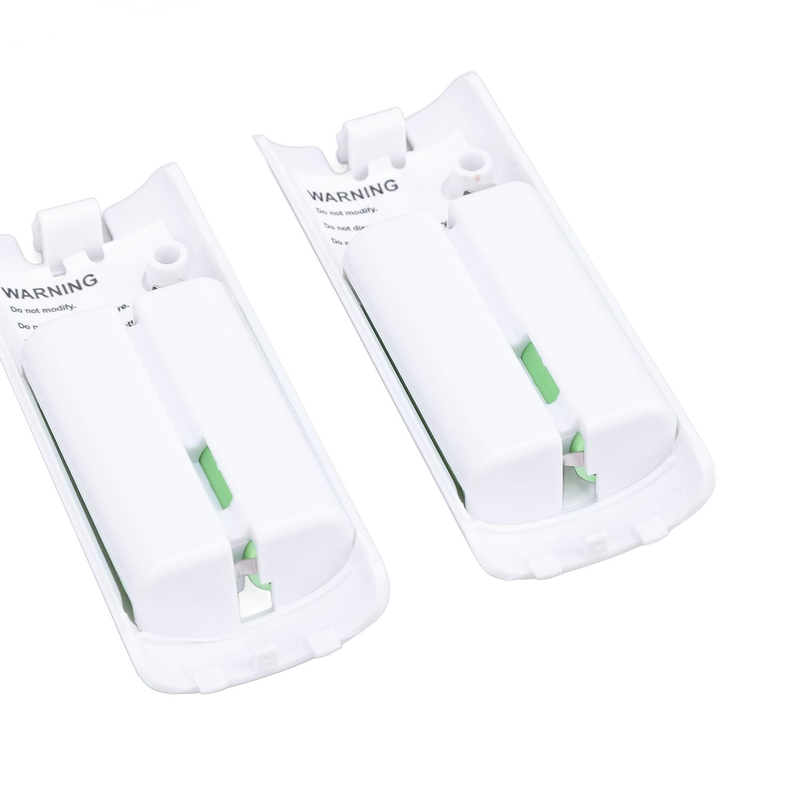 Wakects Zdalna Stacja ładująca, Stacja ładująca Kontroler ABS z 4 Akumulatorami 2800 MAh, ładowanie 5 V, Konfiguracja 4 Kontrolerów dla Rodzinnych Pokoi Gier i Graczy (WHITE)