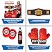 Mike Tyson Kids Boxing Champion Set — Official Licensed Mike Tyson Boxing Kit for Kids - Complete Set with Gloves, Robe, Punching Bag, Strike Pads, Belt, Medal