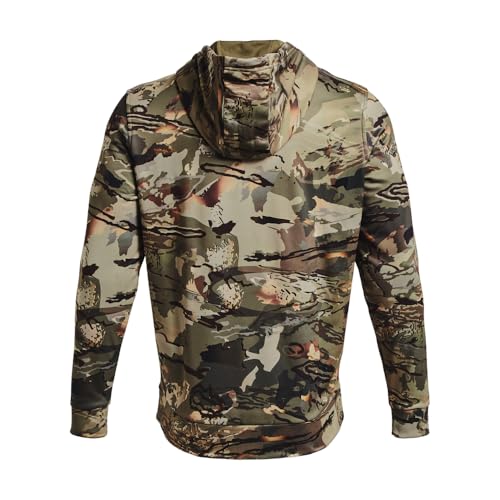Under Armour Mens Expanse Camo Hoodie | Lightweight Breathable Fleece | Kangaroo Pocket for Hunting or Casual Wear 6