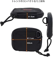 Amazon | [ブリーフィング] ROUND ZIP WALLET 財布 コンパクトサイフ
