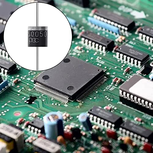 20x Schottky Diode,(30A 50V) Axial 30SQ050 für Solarpanel Parallel Reflow-Schutzdioden,High-Voltage Diode,Gleichrichter für Elektronische Komponenten (30SQ050)
