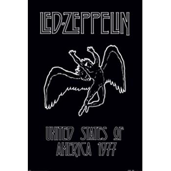 Amazon Com Pyramid America Led Zeppelin Icarus Album Rock Roll