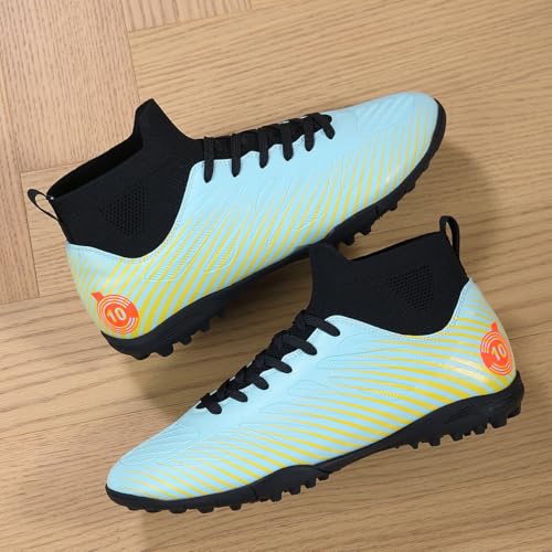Men’s Durable & Easy-Clean Turf Soccer Shoes for Outdoor 5-a-Side Matches and Training4