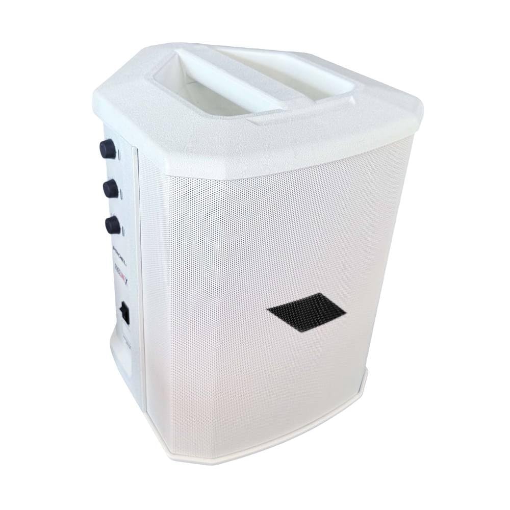 PROEL FREEONEX WH - Diffusore audio portatile a batteria, all-in-one, con modulo bluetooth e potenza di 200w di picco, Bianco