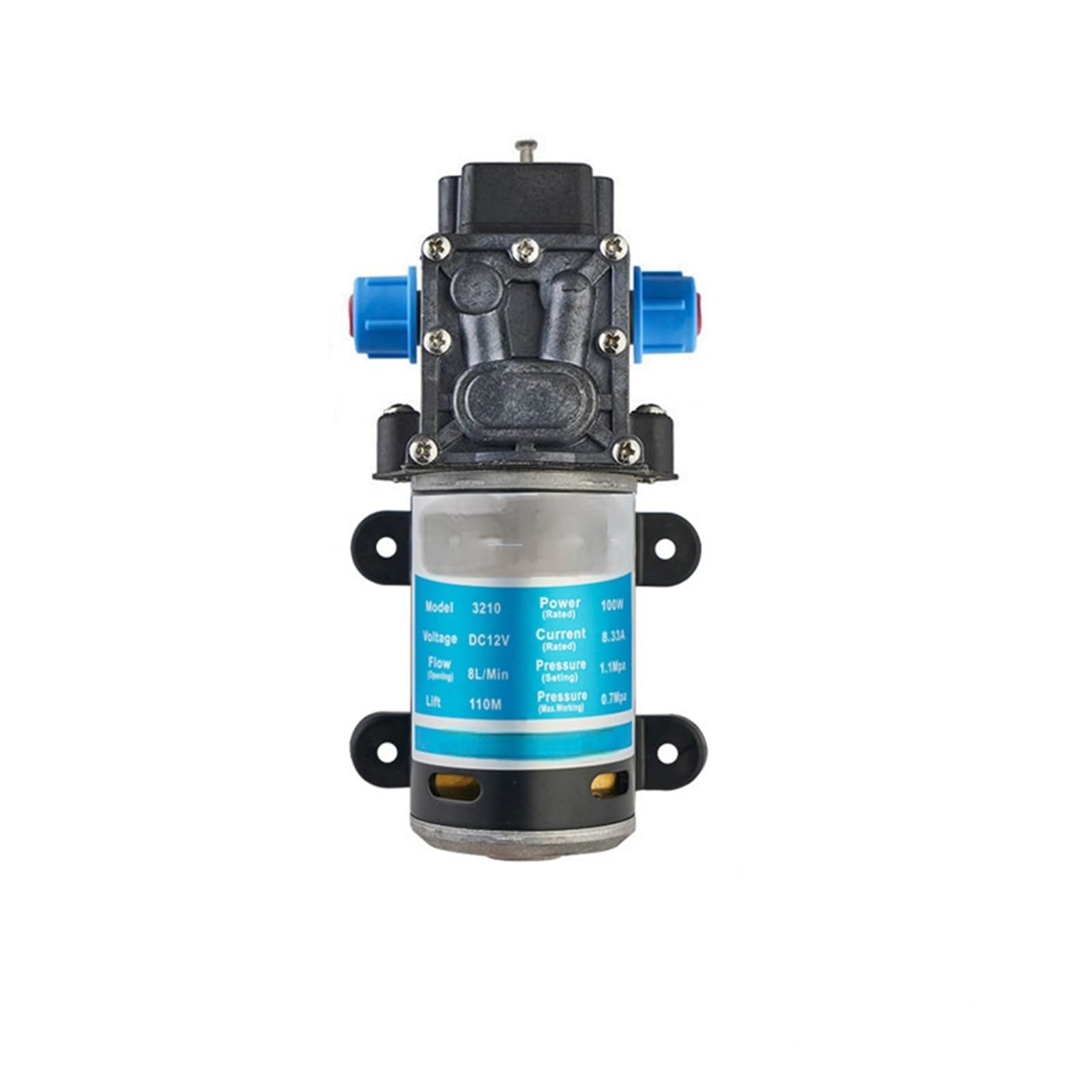 Bomba de nebulización 3210YB-24-100 de diafragma y alta presión 1.1Mpa para spray