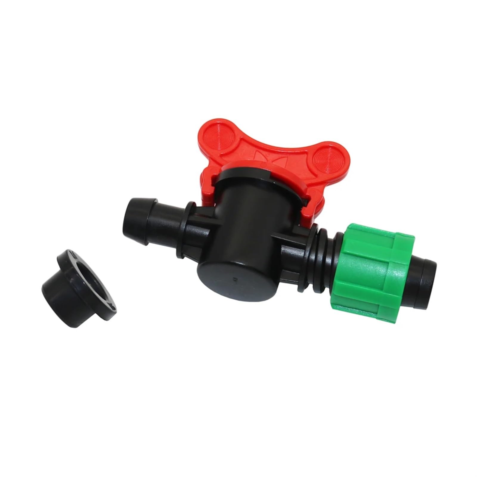 Irrigazione da giardino 13mm a 15mm Valvola di bypass for irrigazione a goccia Valvola di bypass for irrigazione a goccia con serratura Perfetta for l'irrigazione 1 pz
