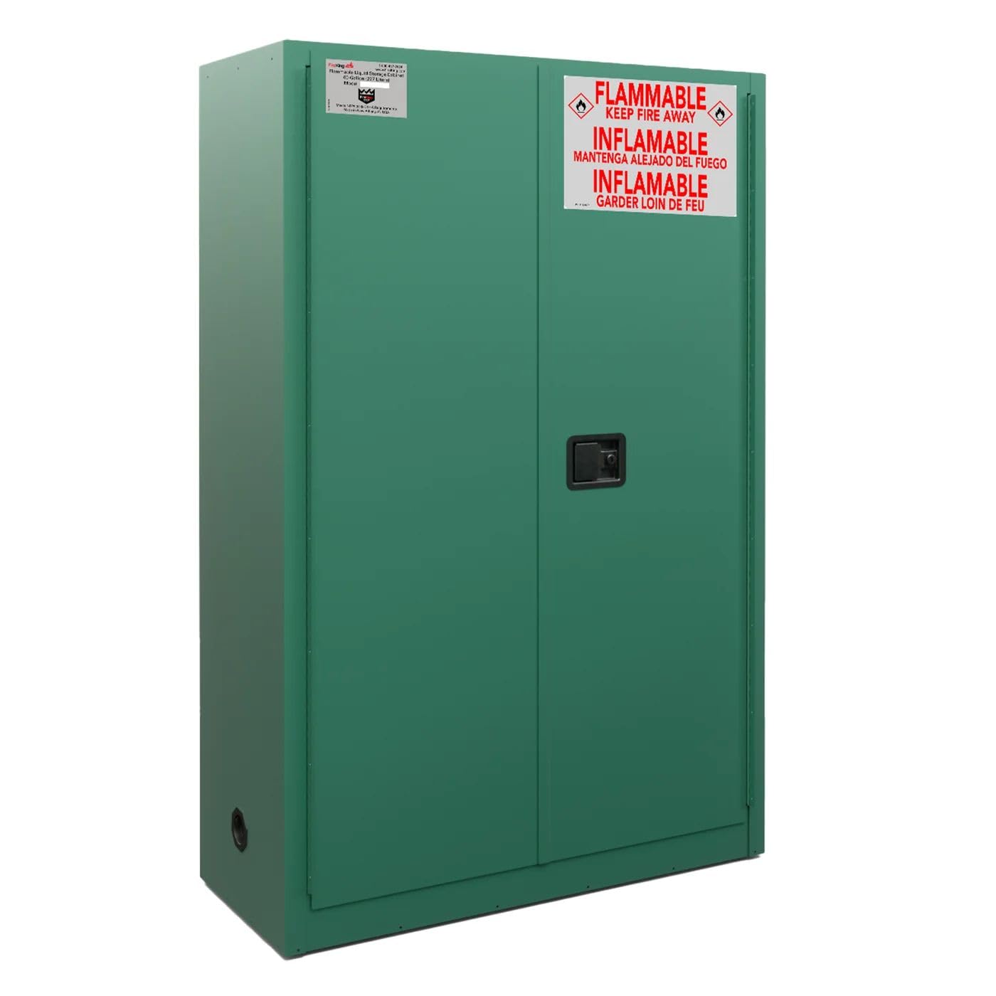 FireKing 45 Gallon Pesticide Flammable Safety Cabinet, Automatic Door