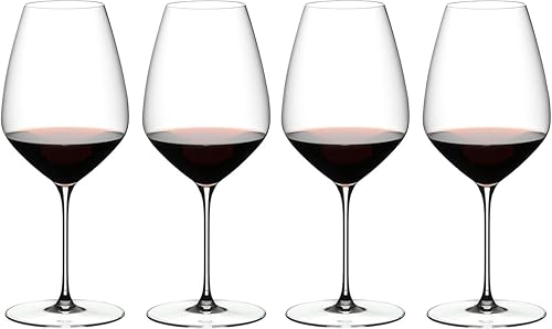 Riedel Veloce - Juego de vasos Syrah de 4 piezas, 25.4 onzas