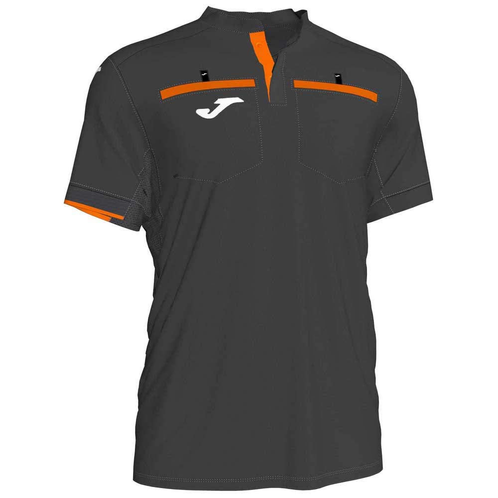 Joma T-Shirt Brand Model Short Sleeve Referee Anthracite