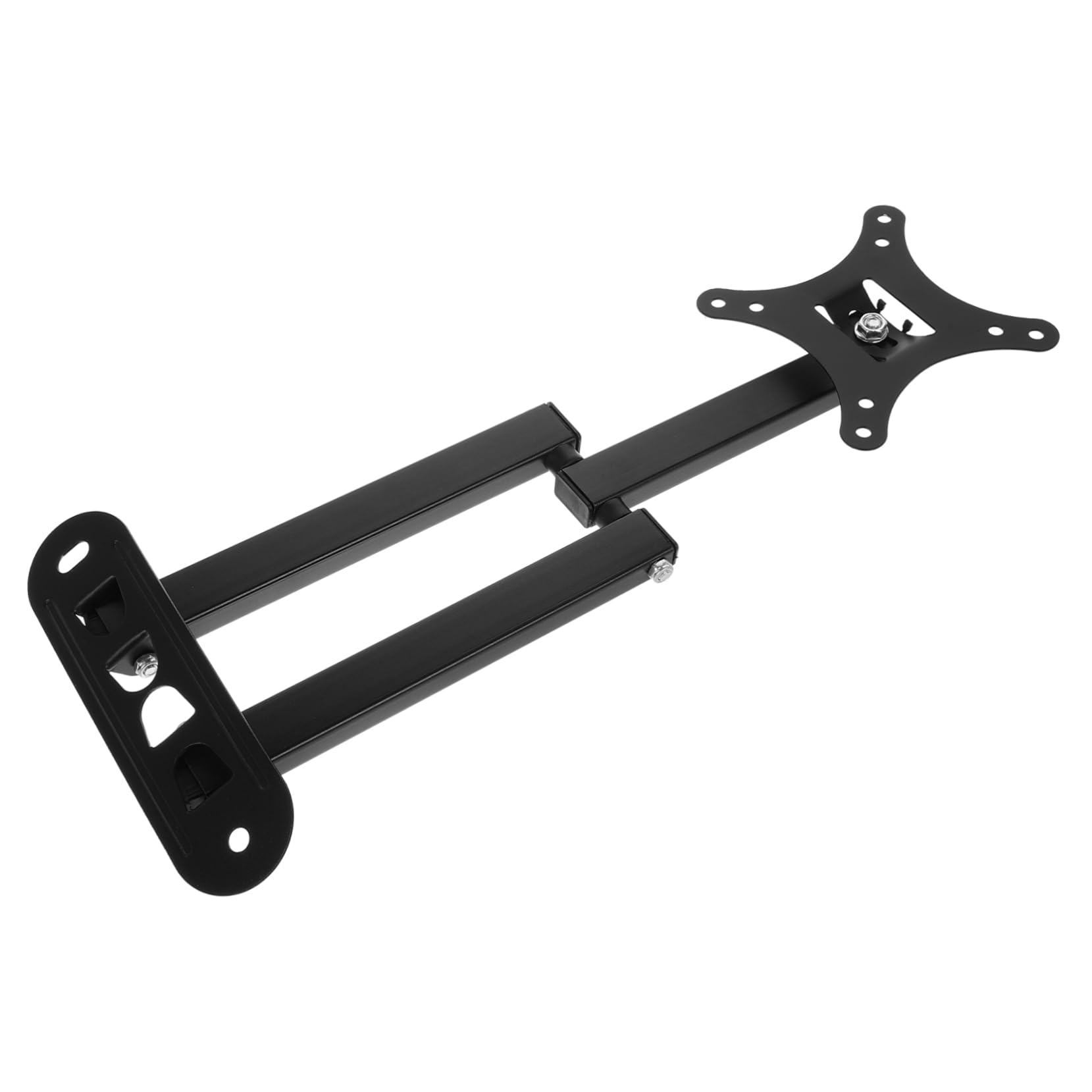 NUOBESTY Supporto Tv Da Parete Con Braccio Estensibile Supporto Per Monitor Lcd e Rotazione Montaggio Parete Per Tv e Monitor Realizzato in Metallo