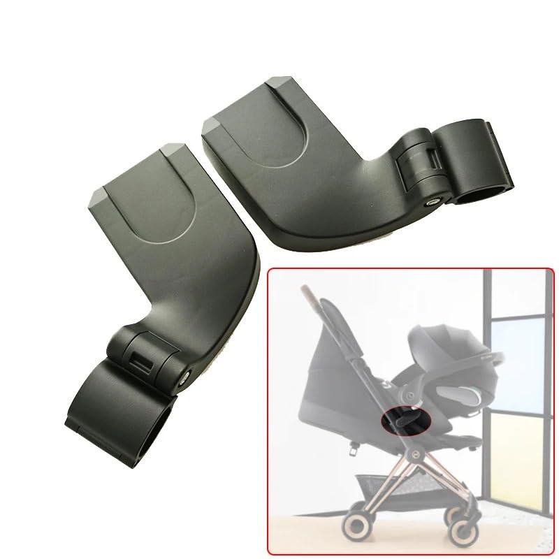 Coya Adaptors Compatible with Cybex Aton Cloud Q/Z+ Bakset Stroller Converter Basket Connector Baby Buggy Accessories
