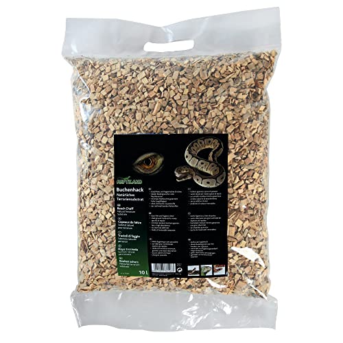 animallparadise - Copeaux de hêtre 10 litres substrat Naturel Terrarium pour Reptiles