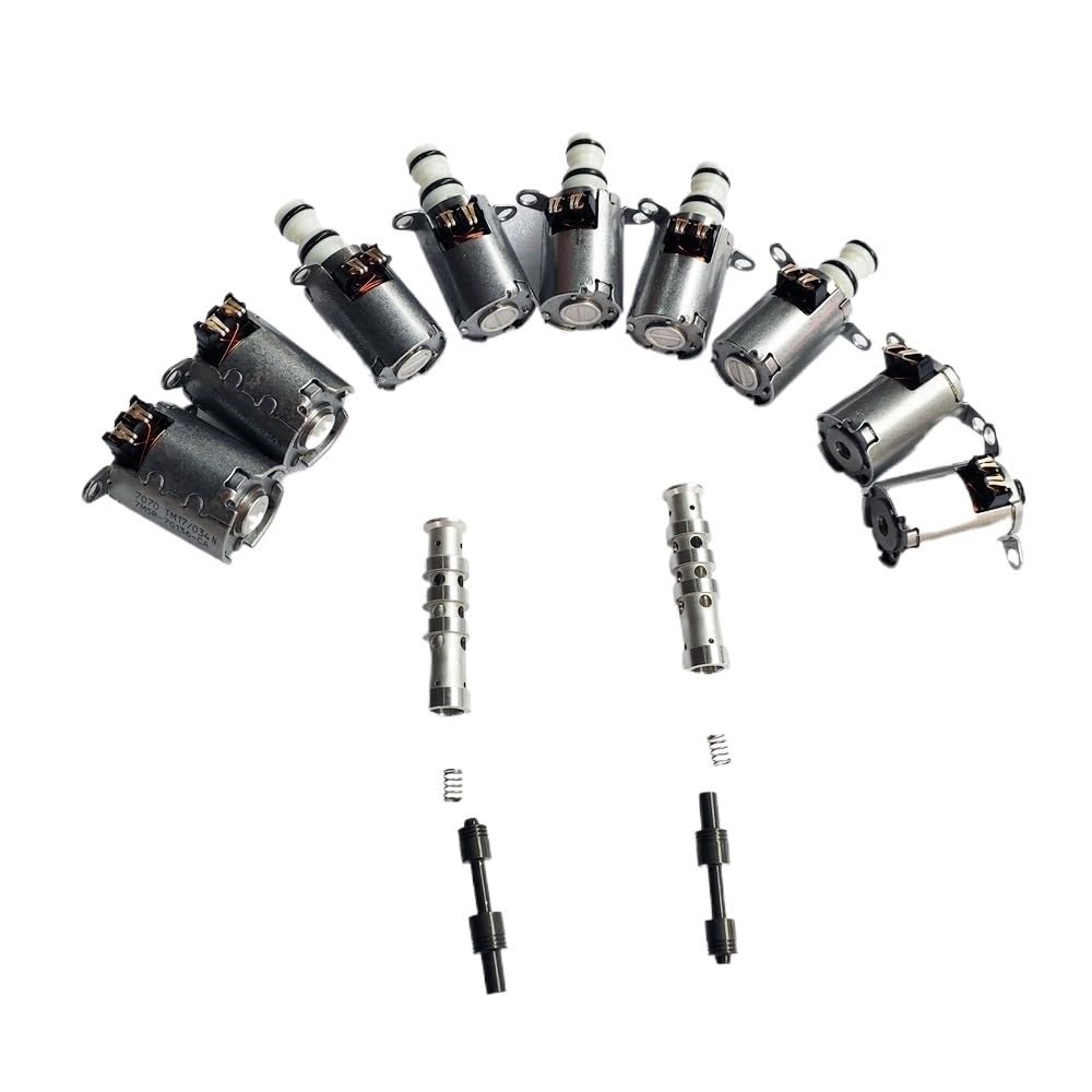 Wxnlbb Remanufacturing Mps6 6Dct450 Auto Transmission Solenoids + Valve Body Plunger Kit Compatible With Volvo Ford Mondeo Dodge 6 Speed 7M5r Ag9r(Remanufacturing)