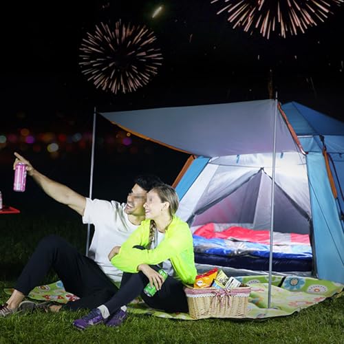 Carpa automática pop-up para camping 3-4 personas ligera y portátil miniatura 5
