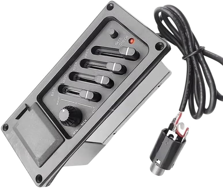 Acoustic Guitar Pickups Acoustic Guitar Pickups For Beginners 4band Equalizer Professional Instrument Accessories(5)
