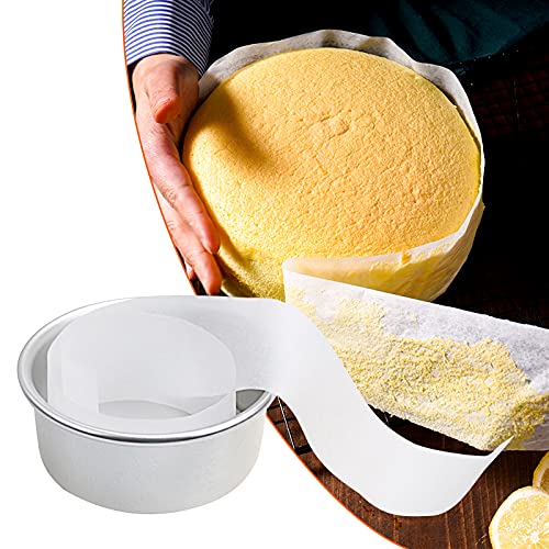 conie Küche Silikon Backpapier Seite Kuchen Pfannen Liners antihaftbeschichtet Backpapier Baking Paper For 6 Inch Cake Pan weiß Cover