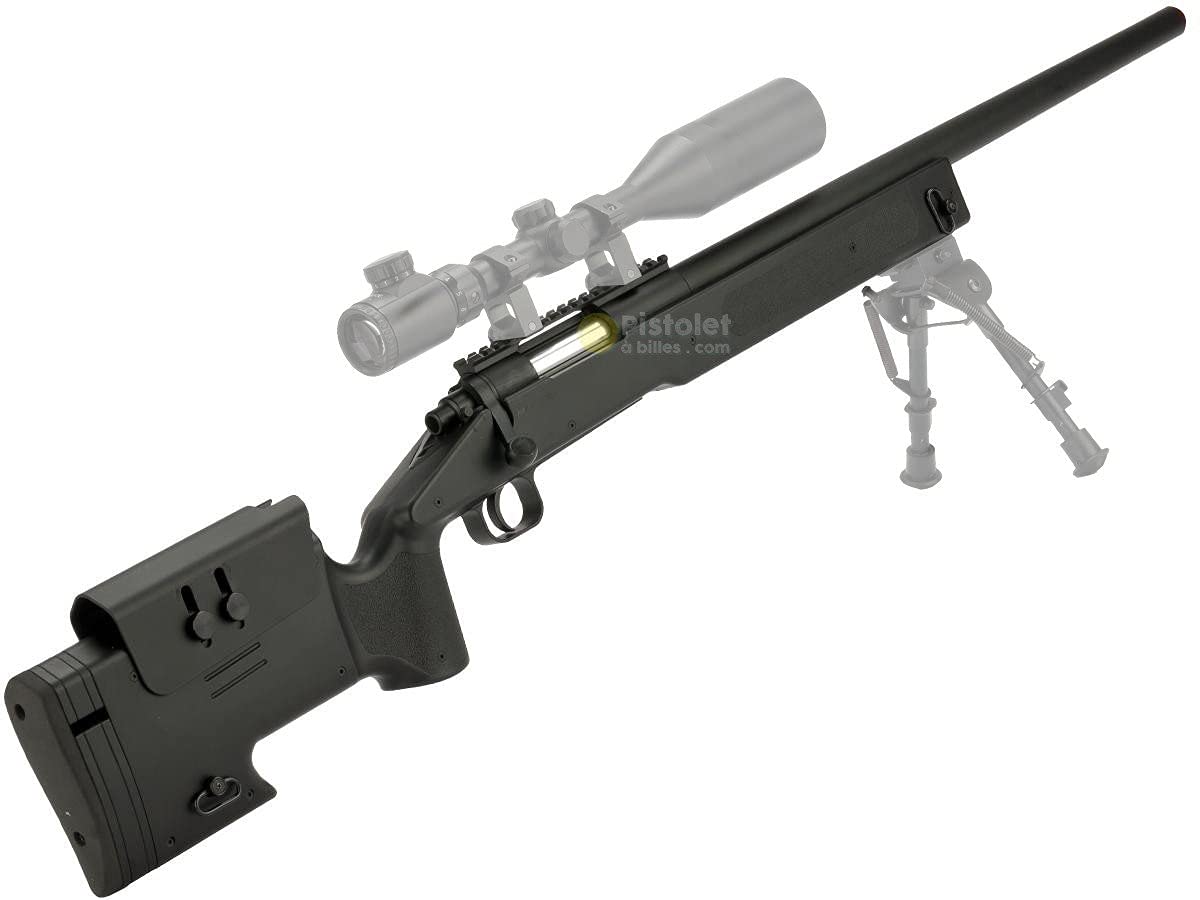 Double Eagle Softair M62 Sniper a Molla Spring (0.5 Joule) - Ricarica Manuale