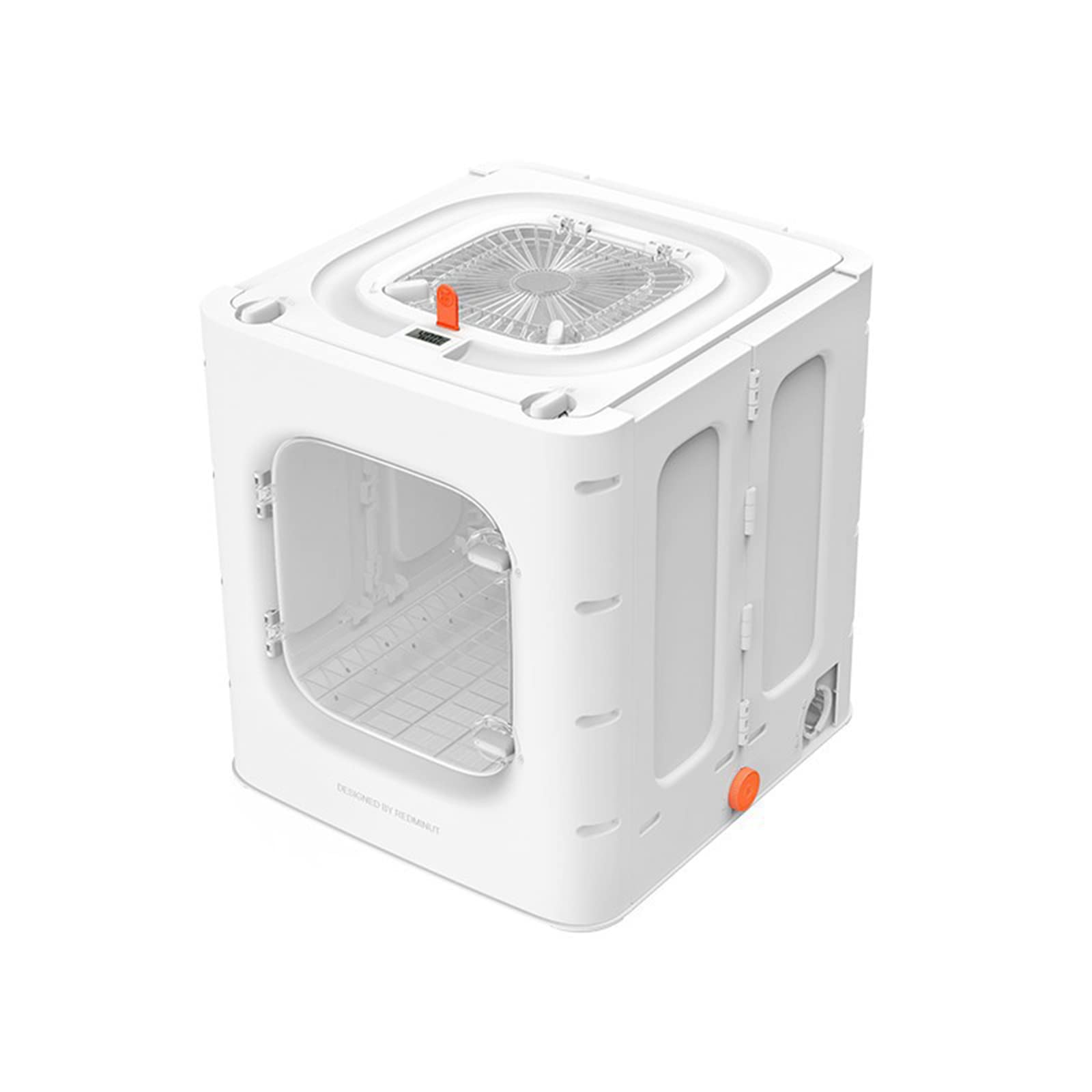KaiLStore Caja de secado automático para mascotas, secador de gato doméstico, secador de pelo de perro, secador de pelo, baño y secado artefacto