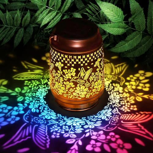 Kyoryuger German Shepherd Gifts for Women/Men, German Shepherd Solar Lanterns Dog Mom Birthday, Dog Lovers Lantern, Pet Loss Pet Memorial, Solar Garden Decor Outside for Yard, Patio,Backyard,Porch