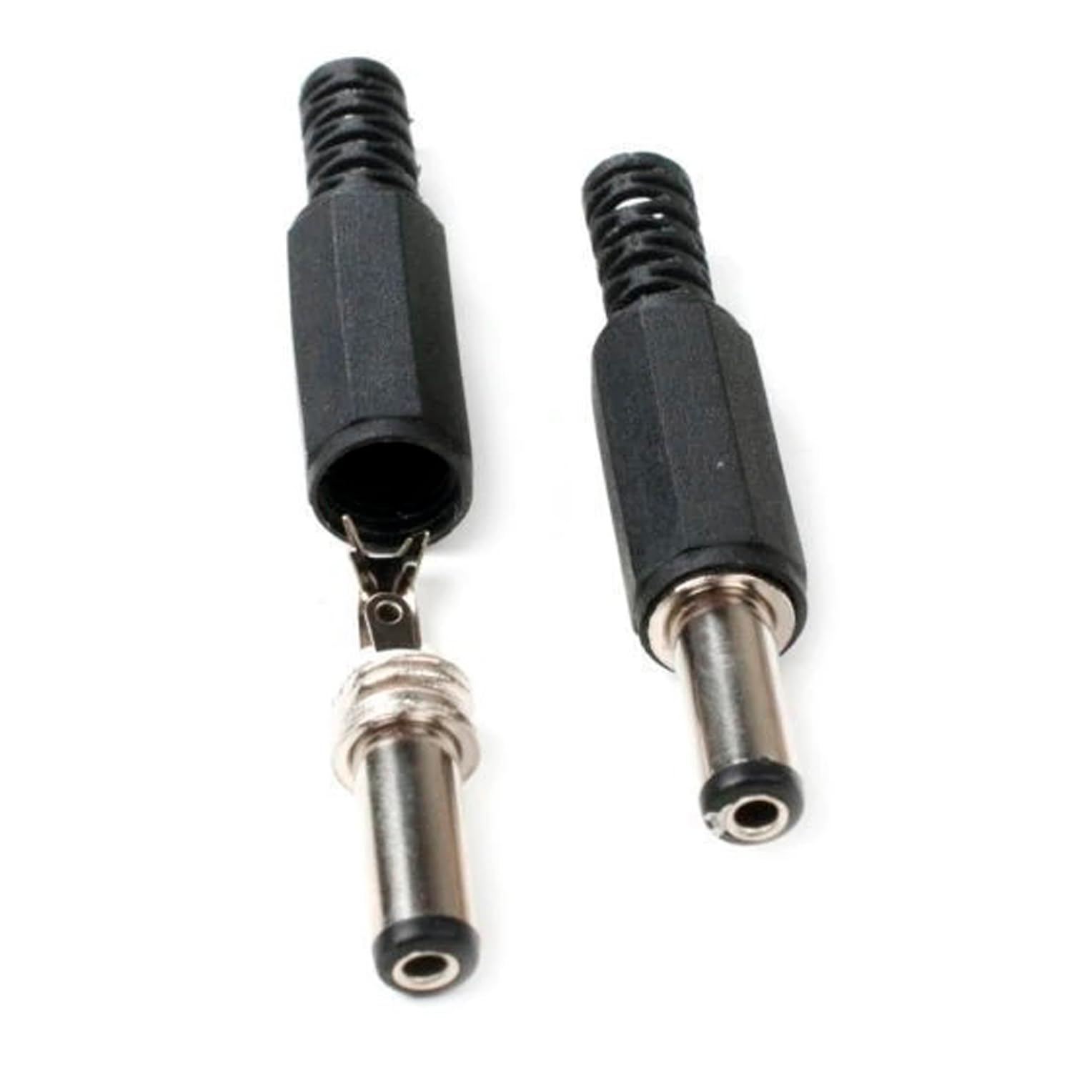 CABLEPELADO Connettore Alimentazione CC Maschio 5,5 X 2,5 Mm – Per CCTV, DVR, Router, Max 50V 2A 100W, Connessione A Saldatura - 4