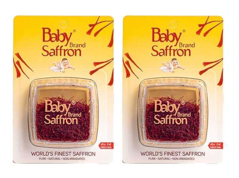 Baby Brand Saffron 100% Pure Worlds Finest Saffron (Kesar), 5 Gm Each (Pack Of 2) (B0BHZSS28N) Amazon Price History, Amazon Price Tracker