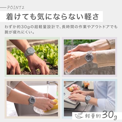 Citizen Q&Q Analog Solar Watch, 10 ATM, Gray - Image 5