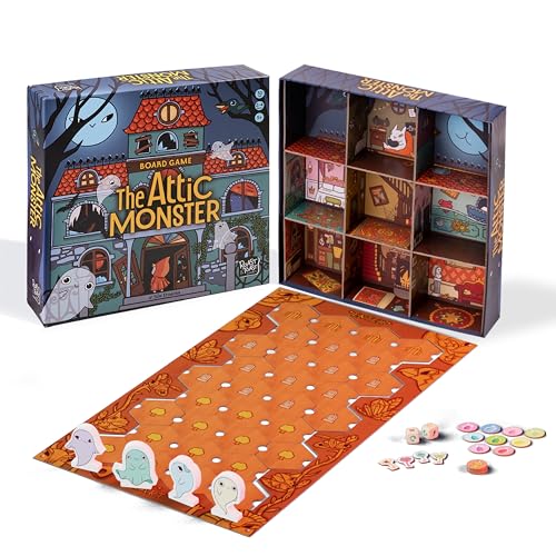 The Attic Monster Juego de Mesa Cooperativo Familiar miniatura 1