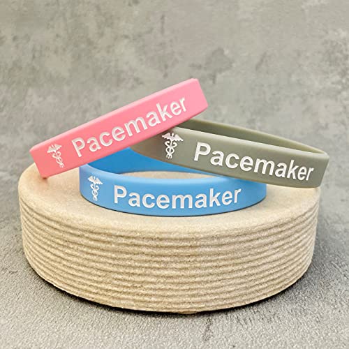 Pacemaker Stimulateur Cardiaque Lot de 3 - Bracelet d'alerte médicale Homme et Femme de Butler & Grace. – vue 2