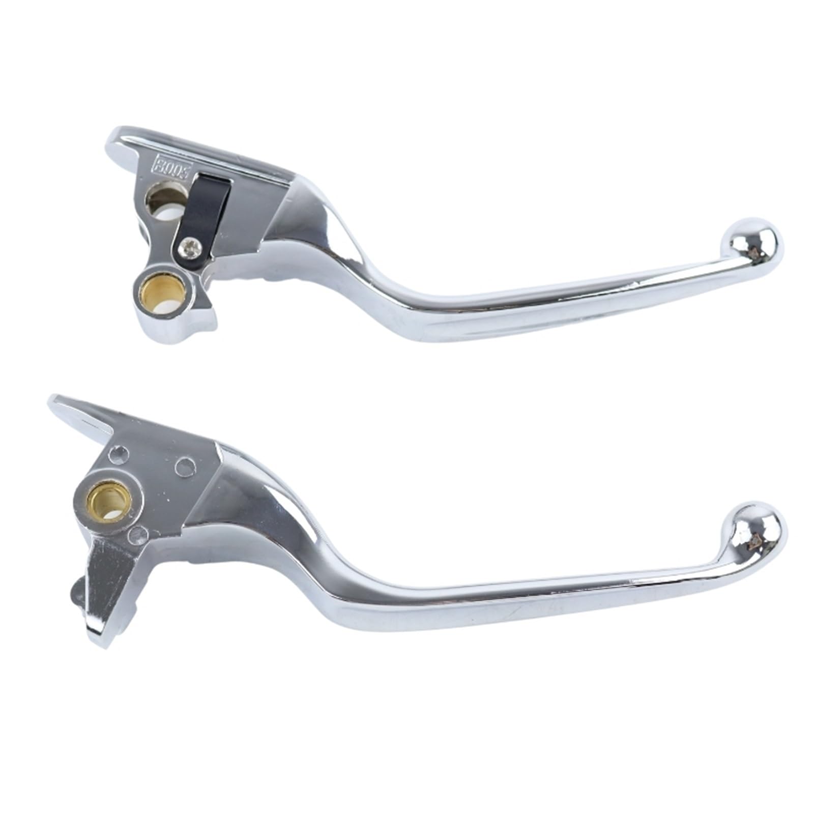 Mango de embrague de motocicleta en acabado plata para Softail 114
