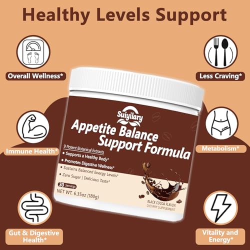 Image of Suiyilary Cutting Drink Mix, Weight Loss Supplement, Slim Skinny Powder, Yerba Mate, Natural 9 Plant Extracts, Digestive Gut Healthy for Women Men, Sugar-Free, 30 Servings