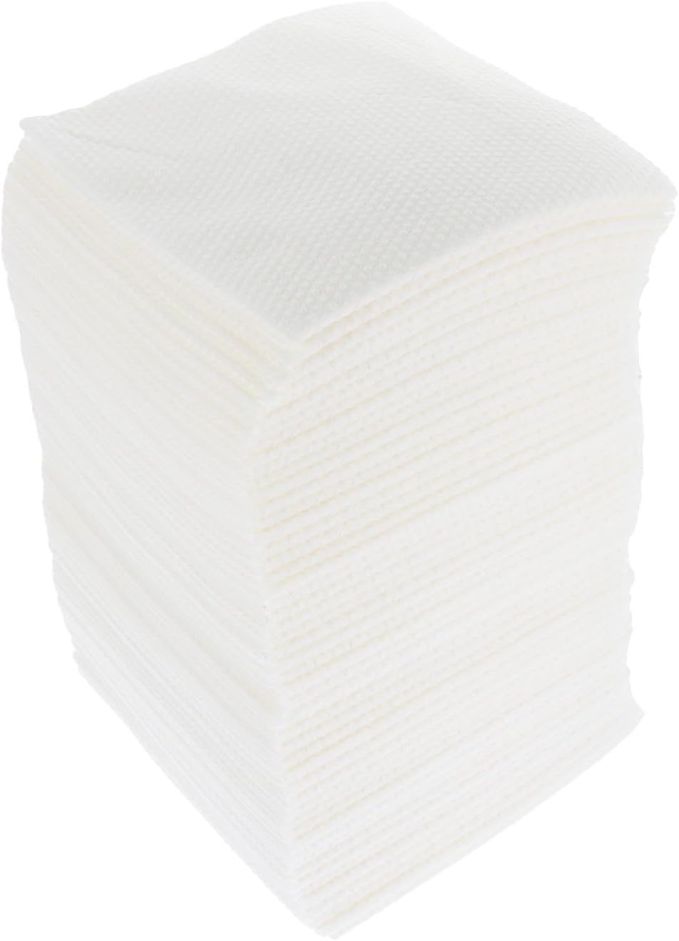UKCOCO Disposable Hair Drying Towels 100pcs, Wood Pulp Fiber, Foldable Portable Travel Spa Towels with High Water Absorption for Salon, Spa, and Home Use