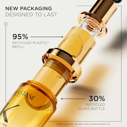 Image of Kerastase Elixir Ultime Hair Oil-In-Serum | 2X Shinier Hair | 96H Anti-Frizz Action | Infused with French Camellia, Marula & Wild Camellia Oils