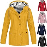 Regenmantel Regenponcho Regencape Regenjacke für Damen und Herren Wasserdicht Wiederverwendbar Regenbekleidung Regen Zubehör für Wandern Radfahren Camping und Reisen Wasserdicht Radfahren Regen Poncho Portable Leichte Regenjacke Mit Kapuze Fahrrad Fahrrad Compact Regen Cape Wiederverwendbare Unisex für Backpacking Camping Outdoors Damen Kapuzenjacke / Sweatshirt-Jacke mit Kapuze