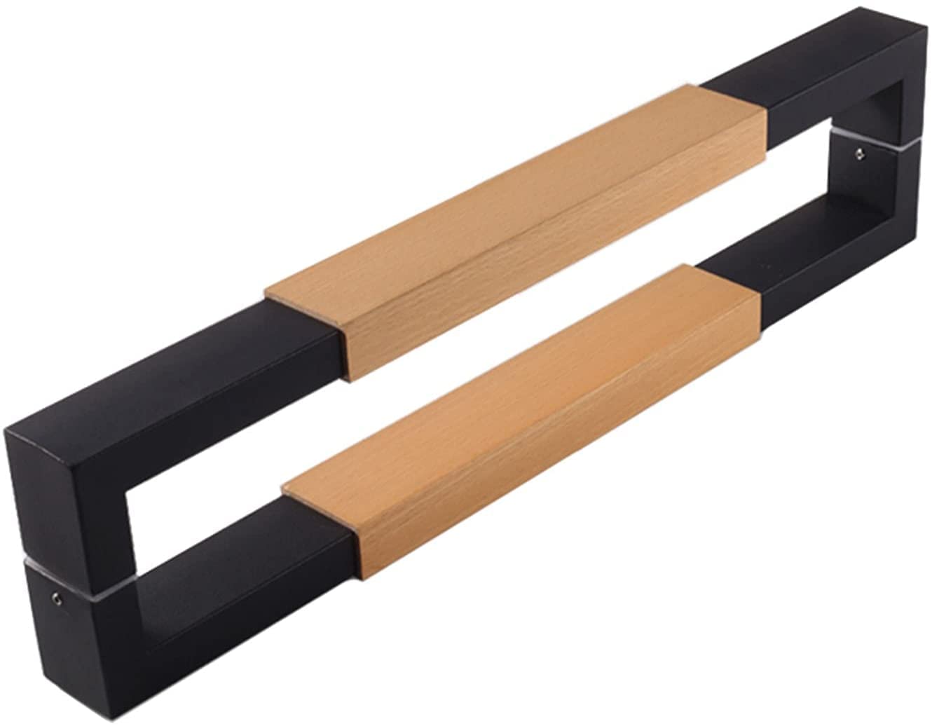 ADGCFKOP Shower Door Handle, Heavy Duty Commercial Push Pull Bar Handle,Office Entry Push Pull Door Handle for Glass Door Wooden Door Easy to Install(80cm/31.5inch)