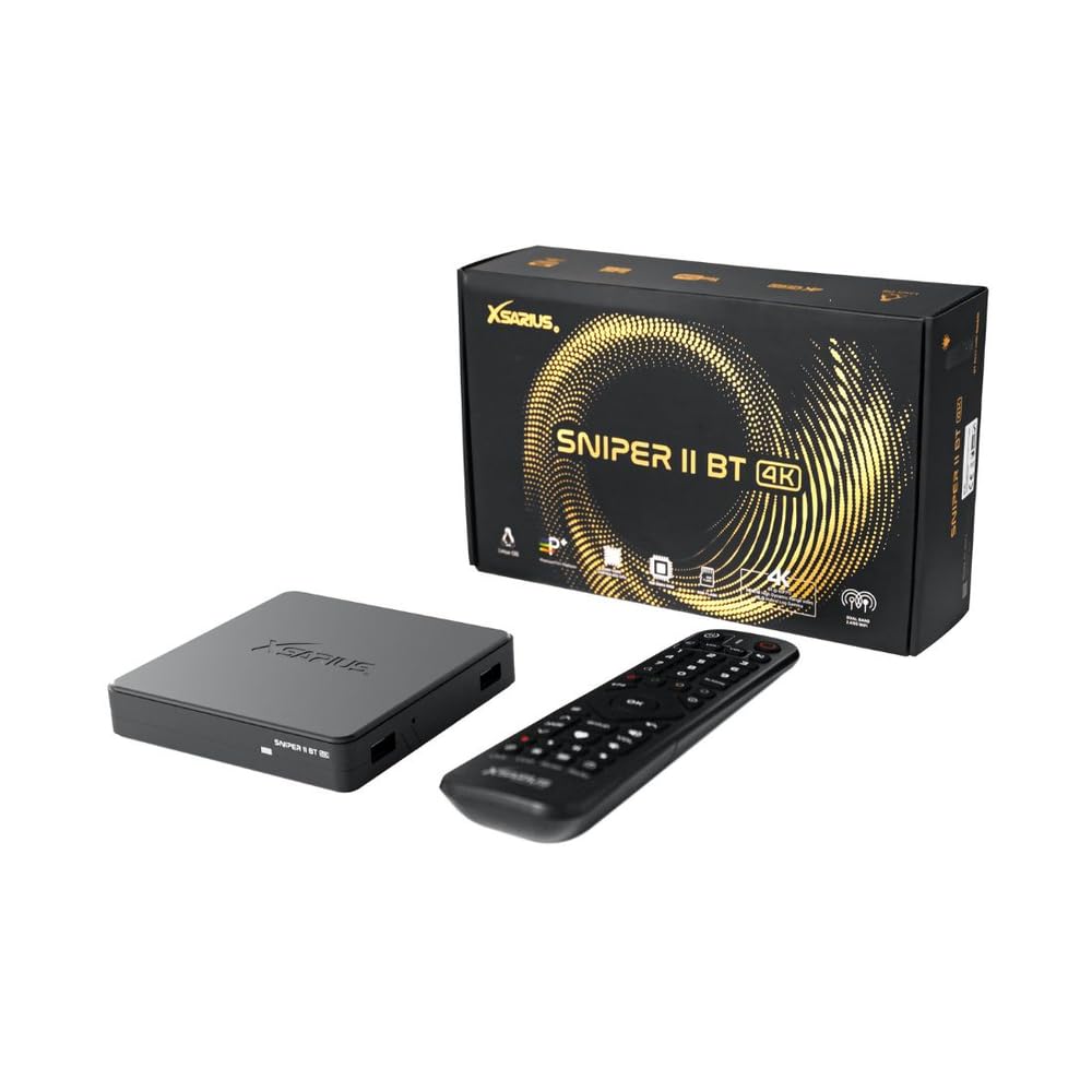 Xsarius Sniper 2 Bluetooth 4K - UHD Linux OTT Mediastreamer