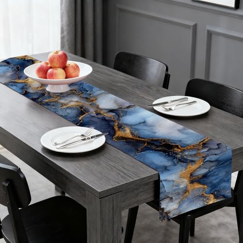 Image of Nuxovilar Table Runner, Flax Table Runner 13x72 in