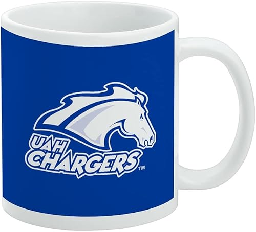 Vista 135 de Taza de cerámica con el logotipo principal de la Universidad de St. John, taza de regalo novedosa para café, té y bebidas calientes, 11oz, blanca