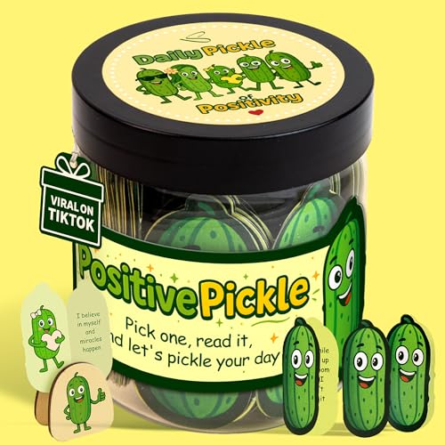 Positive Pickle Jar 60 Affirmation Cards Teacher Back to School Gifts
