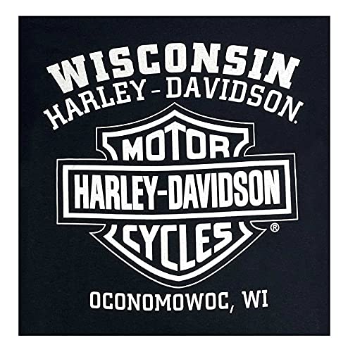 Harley-Davidson Men's Varsity B&S Logo Pullover Cotton-Blend Hoodie, Black (3Xl) #TOP1