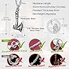 FaithHeart Nordic Jewellery Mens Viking Axes Necklace Howling Wolf Pendant Talisman Jewelry Silver Chain Stainless Steel Protective Amulet Norse Gift for Baptism #5
