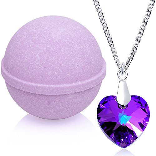 Enliven Me Lavender Bomb with Necklace